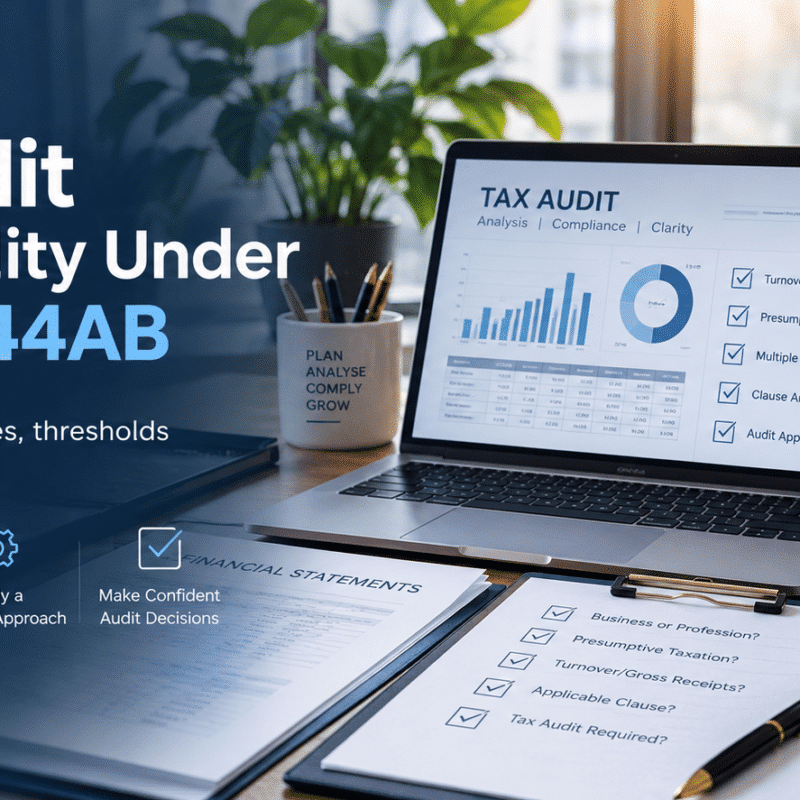 Tax Audit Applicability Under Section 44AB